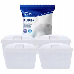 4X Filtr Do Wody Aqualogis Pure+ Do Dzbanek Szklany Dafi Zamiennik - Wkłady filtrujące - miniaturka - grafika 1