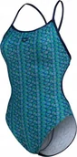Stroje kąpielowe - Arena Damski Strój kąpielowy WOMEN'S ARENA STARFISH SWIMSUIT LACE BACK - miniaturka - grafika 1