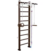 Wyposażenie sportowe i gimnastyczne - Wallbarz Drabinka gimnastyczna drewniana Adler wenge 21176 - miniaturka - grafika 1