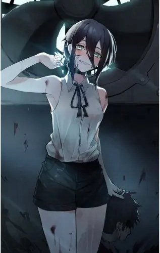 Plakat Anime Chainsaw Man CHM_052 A3 (custom)