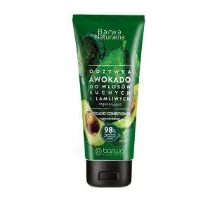 BARWA - Barwa Naturalna - Avocado Conditioner - Regenerująca odżywka awokado do włosów suchych i łamliwych - 200 ml - Odżywki do włosów - miniaturka - grafika 1