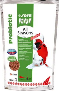 Sera Koi Junior All Seasons Probiotic 500 g - pokarm specjalny - Pokarm dla ryb - miniaturka - grafika 1