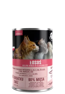 Pet Republic PetRepublic kawałki w sosie z łososiem steril) 400g - Mokra karma dla kotów - miniaturka - grafika 1