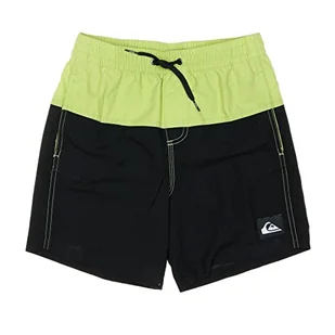 Quiksilver Bain Garçon Corpo szorty chłopięce, czarny, zielony, 14 lat - Spodenki damskie - miniaturka - grafika 1