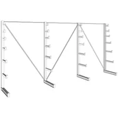 Szafy i regały magazynowe - Spawane regały wspornikowe - choinkowe - miniaturka - grafika 1