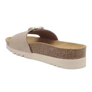Scholl Malibu' Mule, Sandały Damskie, Taupe, 38 EU - Sandały damskie - miniaturka - grafika 1
