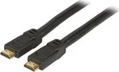 Kable komputerowe i do monitorów - Kabel EFB EFB HDMI HighSpeed Anschlusskabel mit Ethernet 4K60Hz Stecker Typ A auf Stecker Typ A Schwarz 1m - miniaturka - grafika 1