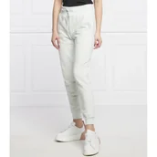 Dresy damskie - Patrizia Pepe Spodnie dresowe | Regular Fit - miniaturka - grafika 1