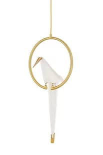 KingHome Lampa wisząca LORO 1 CIRCLE złota - LED MD8113-1A - Lampy sufitowe - miniaturka - grafika 1