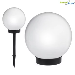 GreenBlue GreenBlue Solarna lampa ogrodowa kula GB124 kolor GB124 - Halogeny - miniaturka - grafika 2
