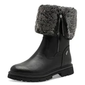 Kozaki damskie - Marco Tozzi Damskie 2-26633-45 modne kozaki, czarne, 36 EU, czarny, 36 EU - miniaturka - grafika 1