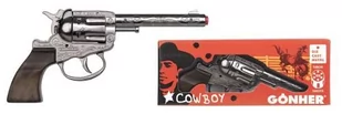 Metalowy rewolwer kowbojski 8 naboi - Pozostałe książki - miniaturka - grafika 2