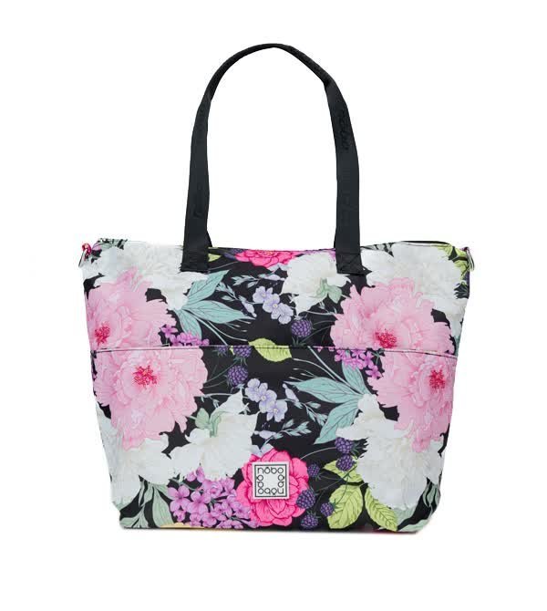 Torebka shopperka duża pojemna torba Nobo lekka kwiatowa