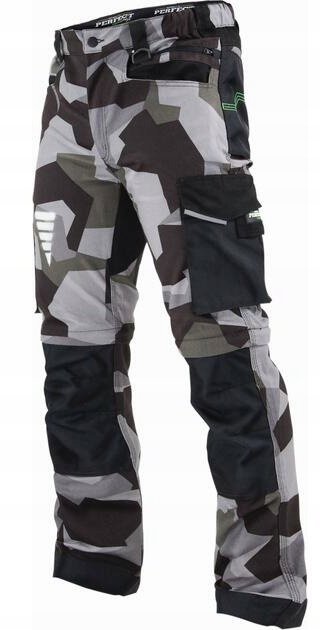 Spodnie Robocze Do Pasa Odpinane Moro Xl