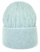 Czapki damskie - Angorowa ciepła czapka Josephine cz22298-1 - miniaturka - grafika 1