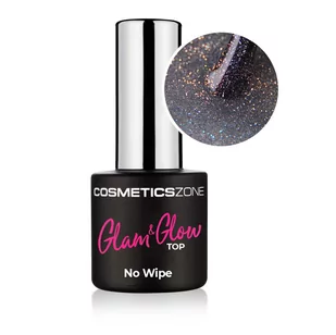 Top hybrydowy Glam & Glow Glitter Multicolor - 7ml - Lakiery hybrydowe - miniaturka - grafika 1