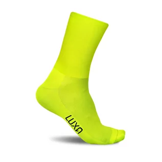 Skarpetki kolarskie - Skarpety Rowerowe Unisex Luxa Fluo - grafika 1