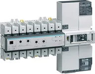 Wyłączniki światła i elektryczne - Hager Automatyczny przełącznik zasilania 4P 80A HIC408A HIC408A - miniaturka - grafika 1