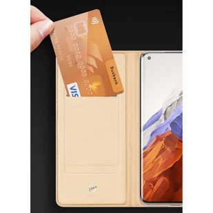 Dux Ducis Skin Pro kabura etui pokrowiec z klapką Xiaomi Mi 11 Pro niebieski - Etui i futerały do telefonów - miniaturka - grafika 16