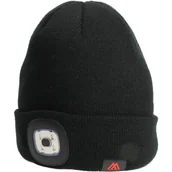 Inne akcesoria dla wędkarzy - Czapka zimowa MIKADO LED Beanie Czarny - miniaturka - grafika 1