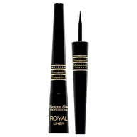 Kredki do oczu - Pierre Rene Professional Royal Liner, eyeliner w płynie Black, 2,5 ml - miniaturka - grafika 1