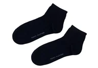 Skarpetki damskie - TOMMY  HILFIGER DAMSKIE SKARPETKI 2P NAVY 373001001 563  - Rozmiar: 35-38 - miniaturka - grafika 1