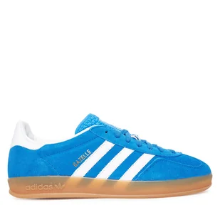 Sneakersy adidas Gazelle Indoor JI2061 Niebieski - Sneakersy męskie - miniaturka - grafika 1