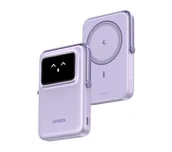 Powerbanki - UGREEN UNO PB572 Magnetyczny 10000mAh Qi 7,5W Fioletowy - miniaturka - grafika 1