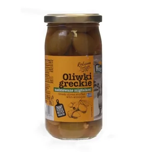Oliwki Greckie Nadziewane Migdałami 370 ml - Kier - Pasztet i przetwory mięsne - miniaturka - grafika 1