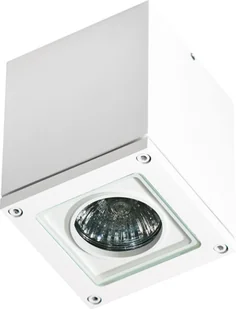 Azzardo Lampa zewnętrzna plafon Tonio 1 WH GM4105 - Lampy ogrodowe - miniaturka - grafika 1