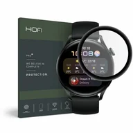 Akcesoria do smartwatchy - Hofi Szkło hybrydowe Hybrid Glass do HUAWEI Watch 3 46mm Czarny - miniaturka - grafika 1