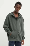 Bluzy męskie - G-Star Raw bluza męska kolor zielony z kapturem gładka - miniaturka - grafika 1