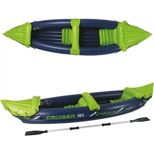 Dmuchany kajak Cruiser X1 dla 2 osób, 318x80x55cm - Kajaki - miniaturka - grafika 1