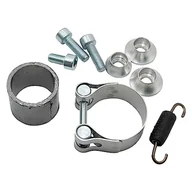 Części motocyklowe - Uchwyt do rury wydechowej zestaw części zamiennych LeoVince zestaw mocujący układ wydechowy do Vespa GTS 300 rok produkcji 2019 - miniaturka - grafika 1