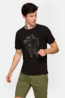 Koszulki męskie - Lancerto, Koszulka męska Dexter, Czarny, rozm. M - miniaturka - grafika 1