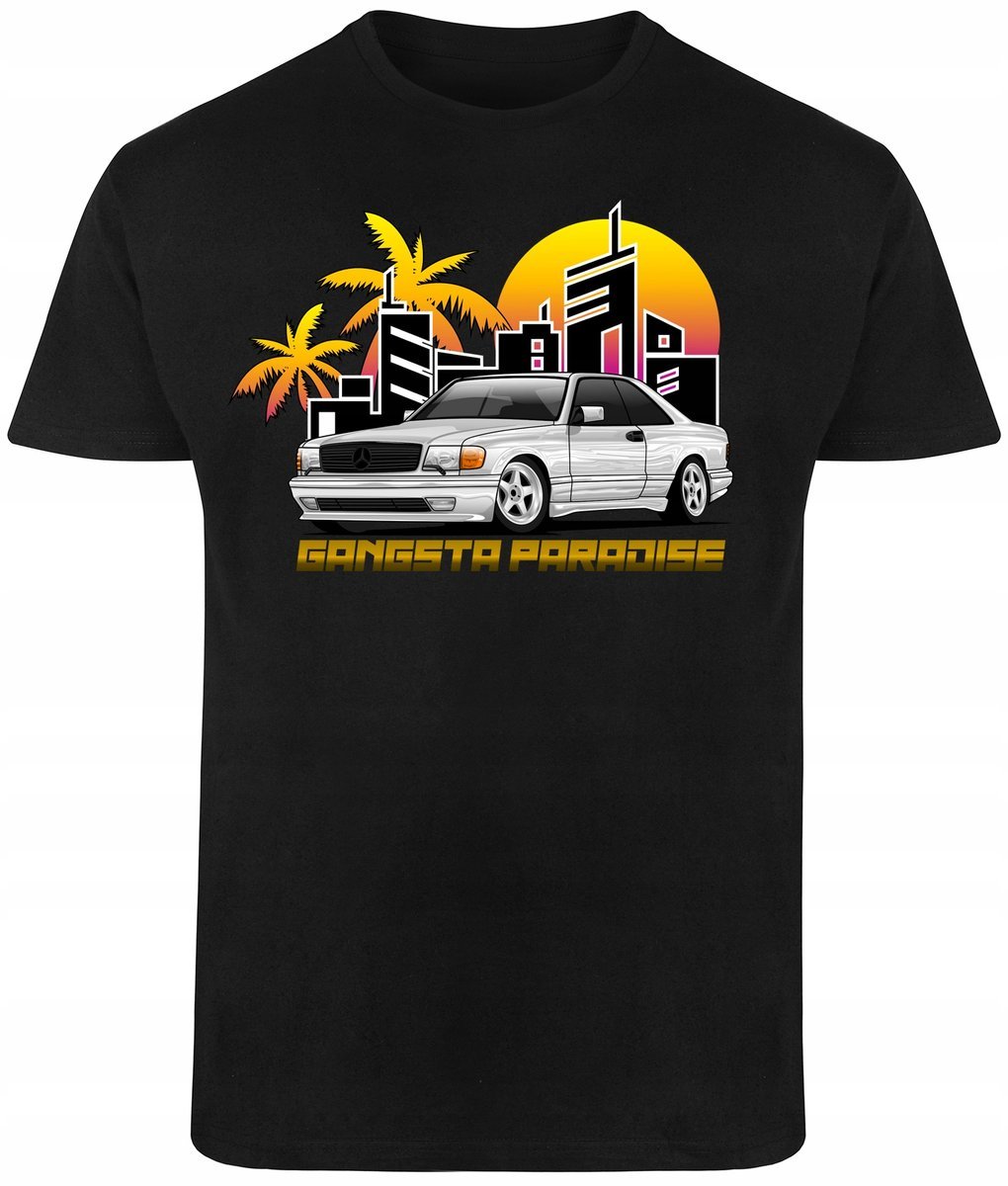 Tshirt Mercedes S Klasa Motoryzacja klasyczna Prezent dla Faceta R-L A579