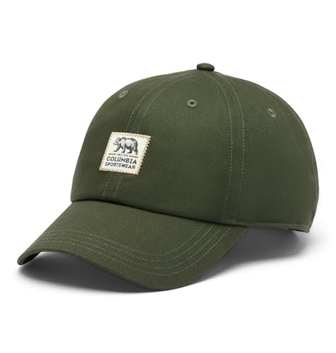 Columbia Czapka z daszkiem unisex Provisions, czapka z daszkiem, zielony krajobraz/tkany niedźwiedź, jeden rozmiar
