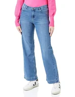 Spodnie damskie - Bestseller A/S spodnie damskie jeans, Medium Blue Denim, 40 - miniaturka - grafika 1
