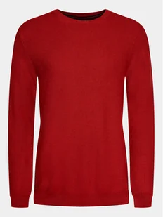 Pierre Cardin Sweter 50600/000/5040 Czerwony Regular Fit - Swetry męskie - miniaturka - grafika 1