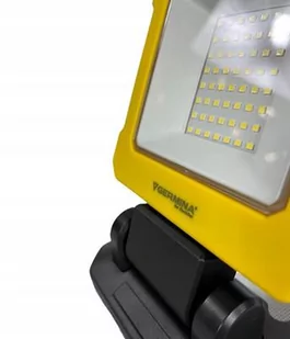 Naświetlacz LED przenośny z rączką 20W b.zimna 6500K 4000lm HERKULES obudowa czarna/żółty stopniowe włączanie IP54 GERMINA - Lampy pozostałe - miniaturka - grafika 3