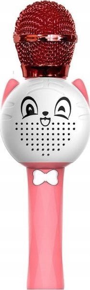Mikrofon Pan i Pani Gadżet Bezprzewodowy Mikrofon Bluetooth Kotek Karaoke