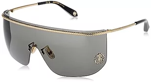 Just Cavalli Okulary przeciwsłoneczne Roberto Cavalli Unisex Dorosły, Total Shiny Black, 99/0/125 - Okulary przeciwsłoneczne - miniaturka - grafika 1