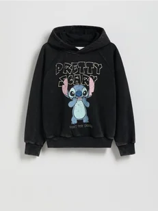 Reserved - Bluza Lilo i Stitch - czarny - Bluzy dla dziewczynek - miniaturka - grafika 1