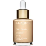 Podkłady do twarzy - Clarins Skin Illusion Natural Hydrating Foundation SPF 15 101 Linen Podkład 30ml - miniaturka - grafika 1
