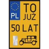 Kartki okolicznościowe i zaproszenia - Karnet Urodziny 50 Zabytek - miniaturka - grafika 1