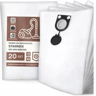 Worki do odkurzaczy - 20x Worek do Odkurzacza Starmix Isp ARH-1435 Ew Syntetyczny Pojemny Duży G9 - miniaturka - grafika 1