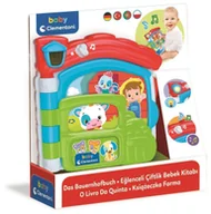 Zabawki interaktywne dla dzieci - Clementoni Baby Farma Książeczka Mówiąca 17652 - miniaturka - grafika 1