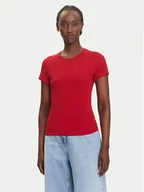 Koszulki i topy damskie - Tommy Jeans Komplet 2 t-shirtów DW0DW21366 Kolorowy Slim Fit - miniaturka - grafika 1