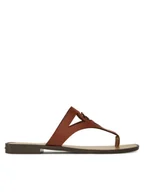 Klapki i japonki damskie - KARL LAGERFELD Japonki Skoot II KL80407 Brązowy - miniaturka - grafika 1