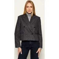 Marynarki i żakiety damskie - BOSS ORANGE Marynarka C_Jafleni Cropped Fit z dodatkiem wełny - miniaturka - grafika 1